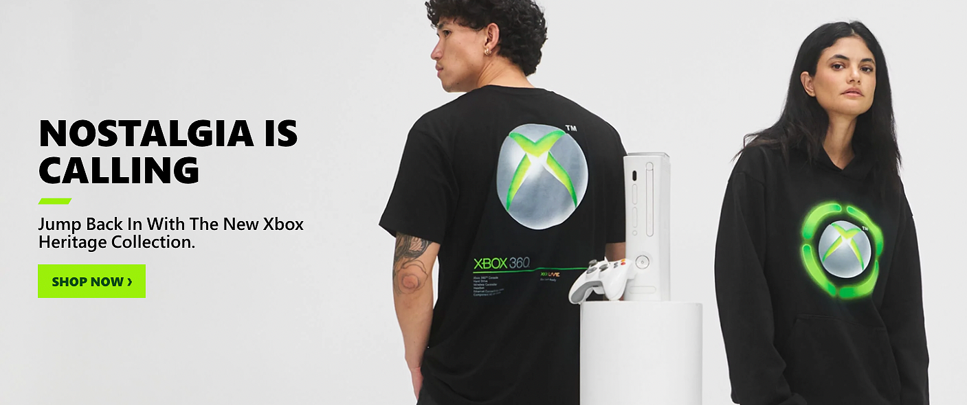 Two models cast for an Xbox and Footlocker retail campaign